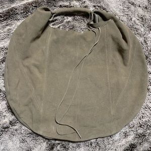 Hobo brand suede hobo bag